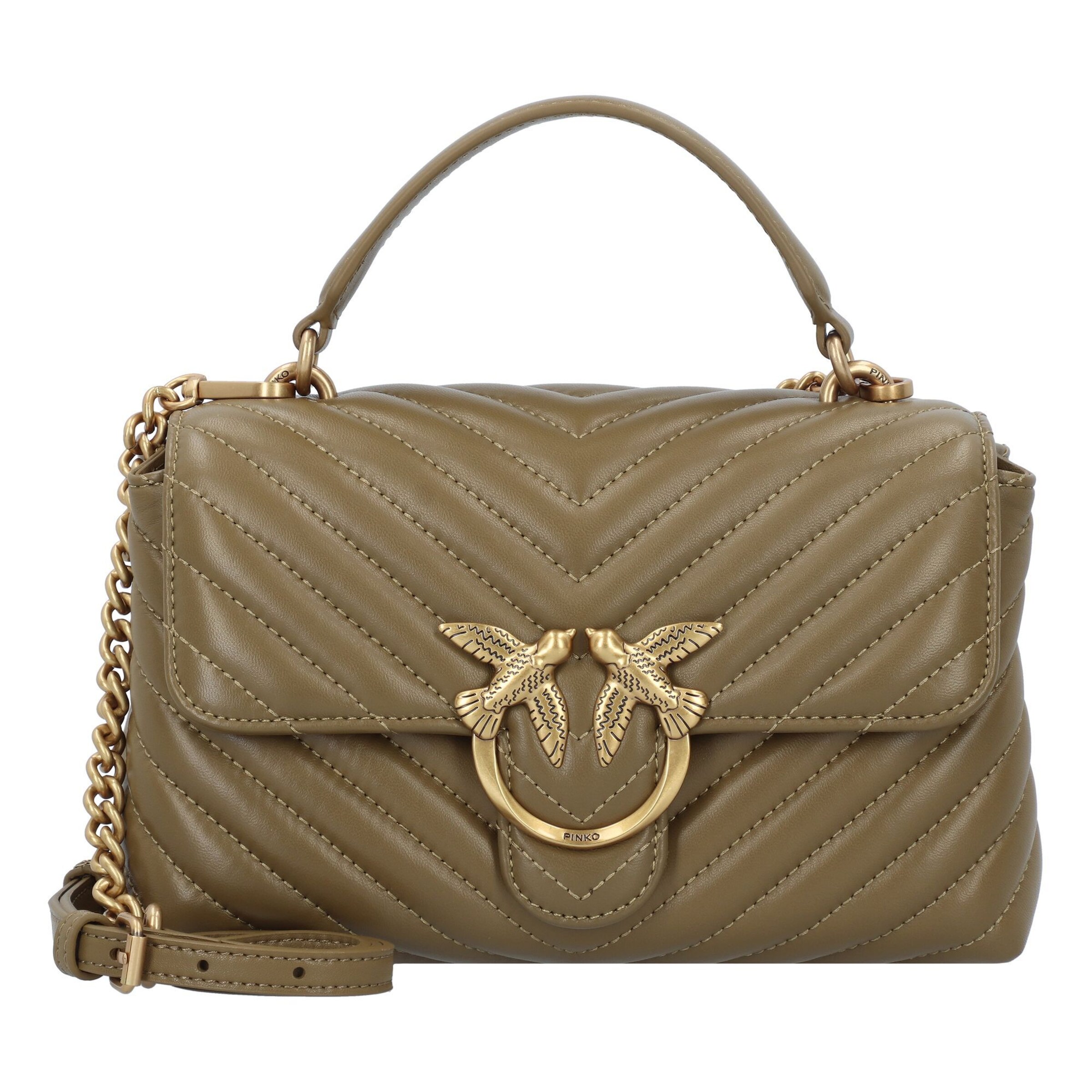 PINKO Handtas Love in Beige ABOUT YOU