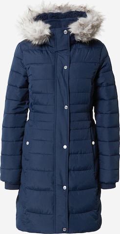 Manteau d’hiver HOLLISTER en bleu : devant