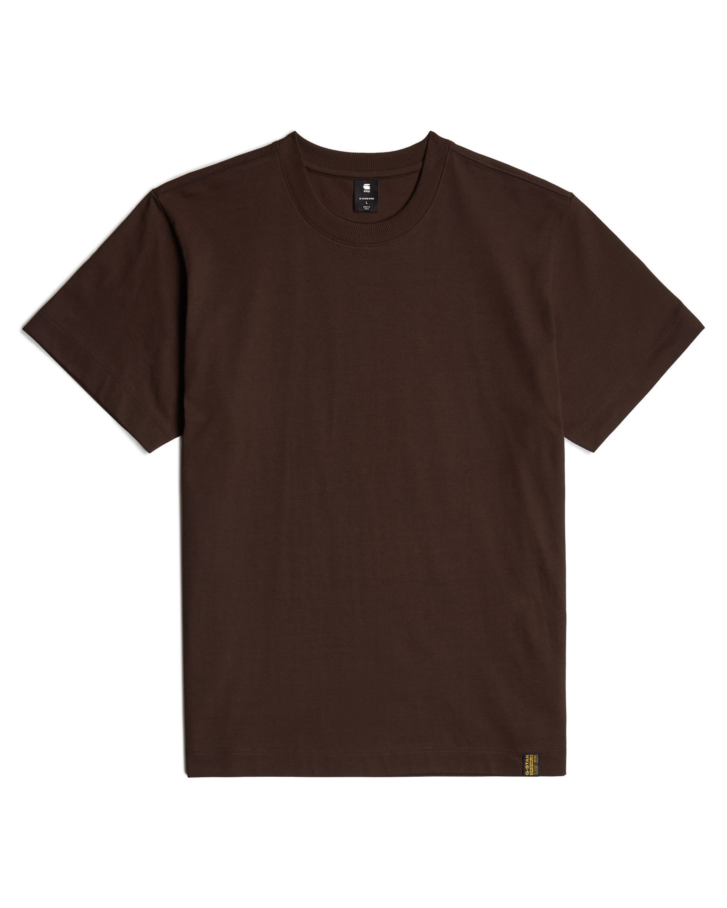 G-STAR Shirt 'Essential' in Brown: front