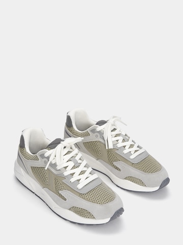 Pull&Bear Sneakers laag in Grijs