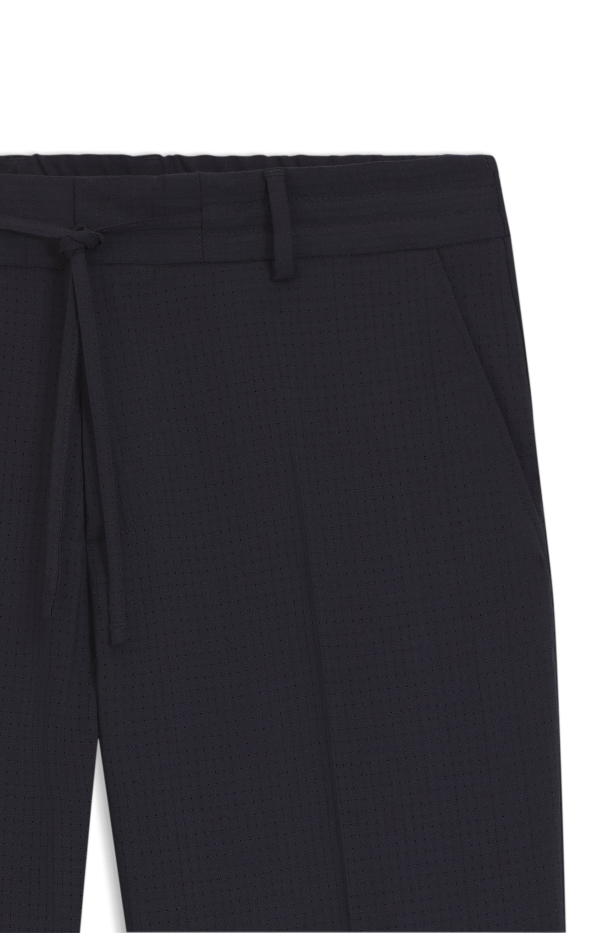 BOSS Slim fit Chino Pants 'P-Genius' in Black