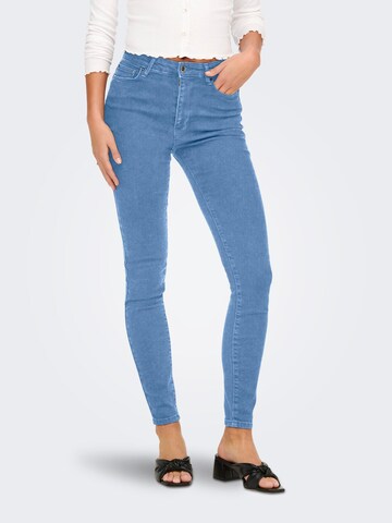 ONLY Skinny Jeans i blå: framsida