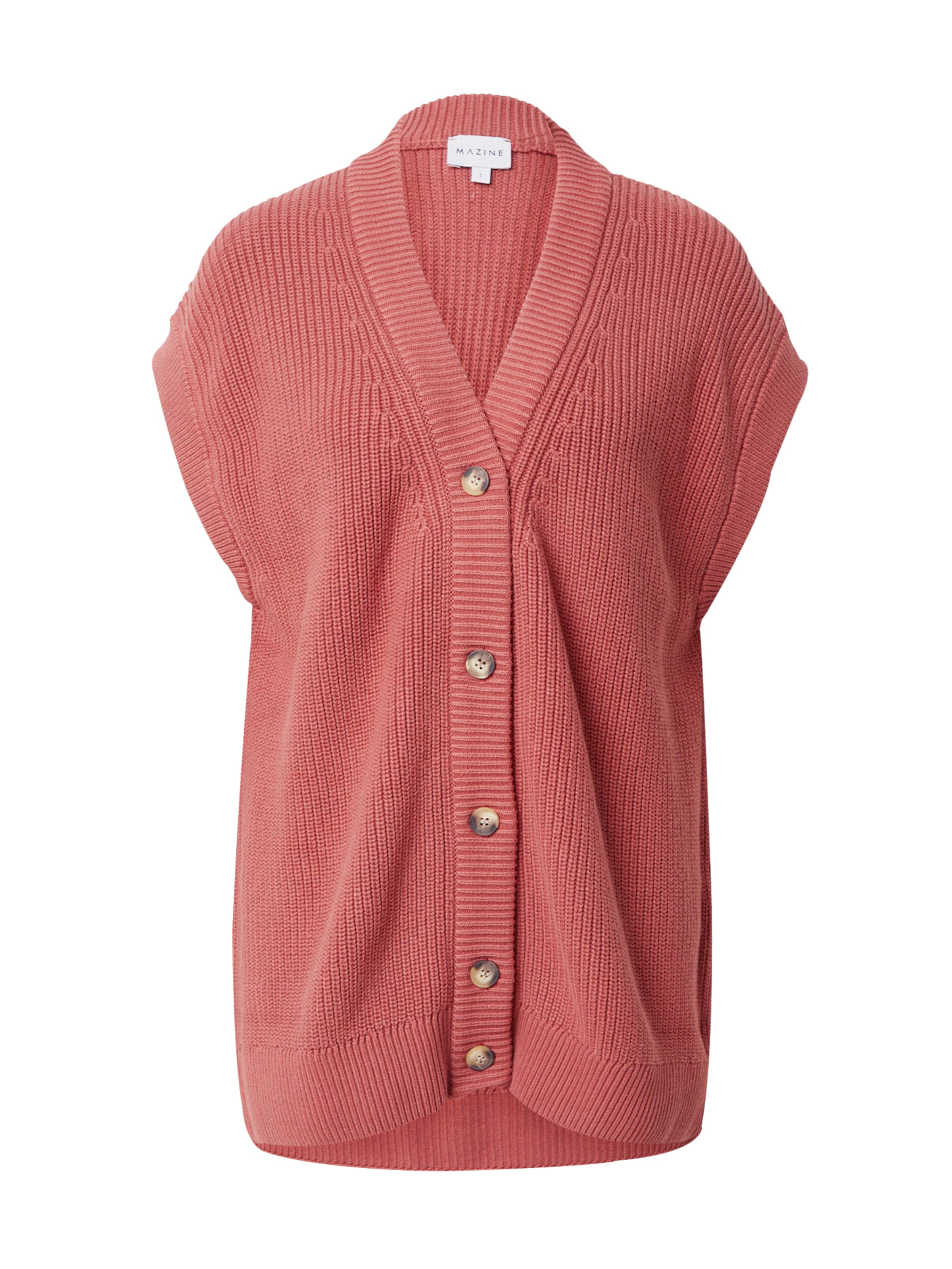 mazine Плетен елек 'Carmila' в кафяво: отпред