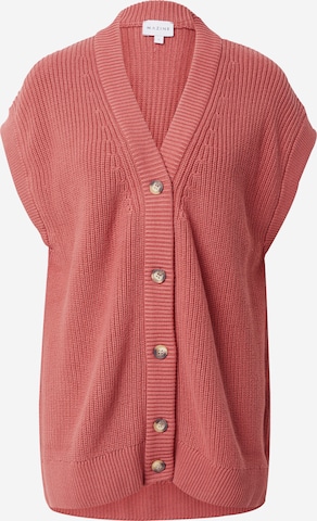 Vestă tricotată 'Carmila' de la mazine pe maro: față
