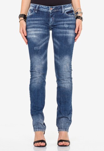 CIPO & BAXX Slimfit Jeans 'WD364' in Blau: predná strana