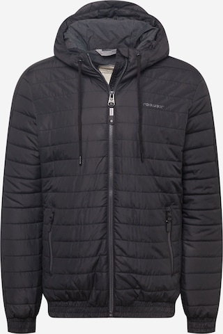 Ragwear Between-Season Jacket 'TAINE' in Black: front