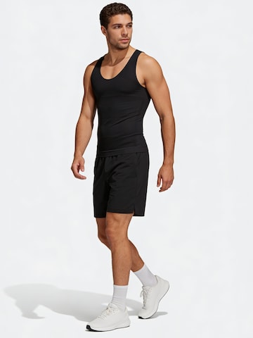 MEETWEE Onderhemd 'Men's Compression Tank Top Shirt Shapewear' in Zwart