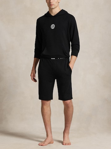 Pantalon de pyjama Polo Ralph Lauren en noir : devant