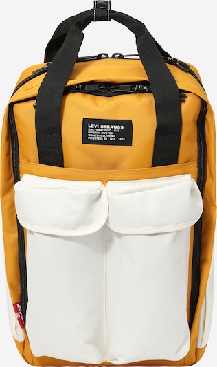 LEVI'S Sac à dos en jaune / blanc, Vue avec produit