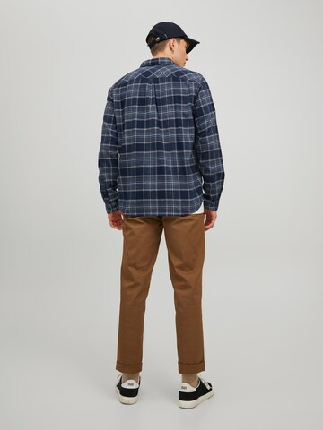 JACK & JONES Regular fit Риза 'Barret' в синьо