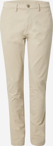 GAP - Skinny Calças chino 'V-ESSENTIAL' em verde: frente