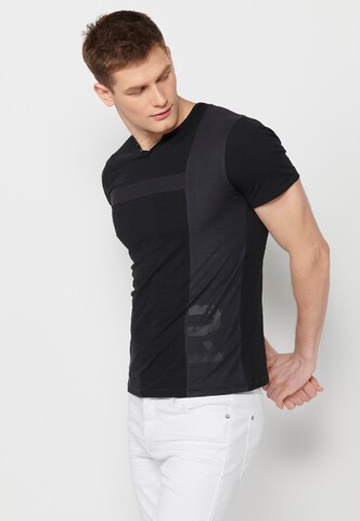 KOROSHI T-Shirt in Schwarz