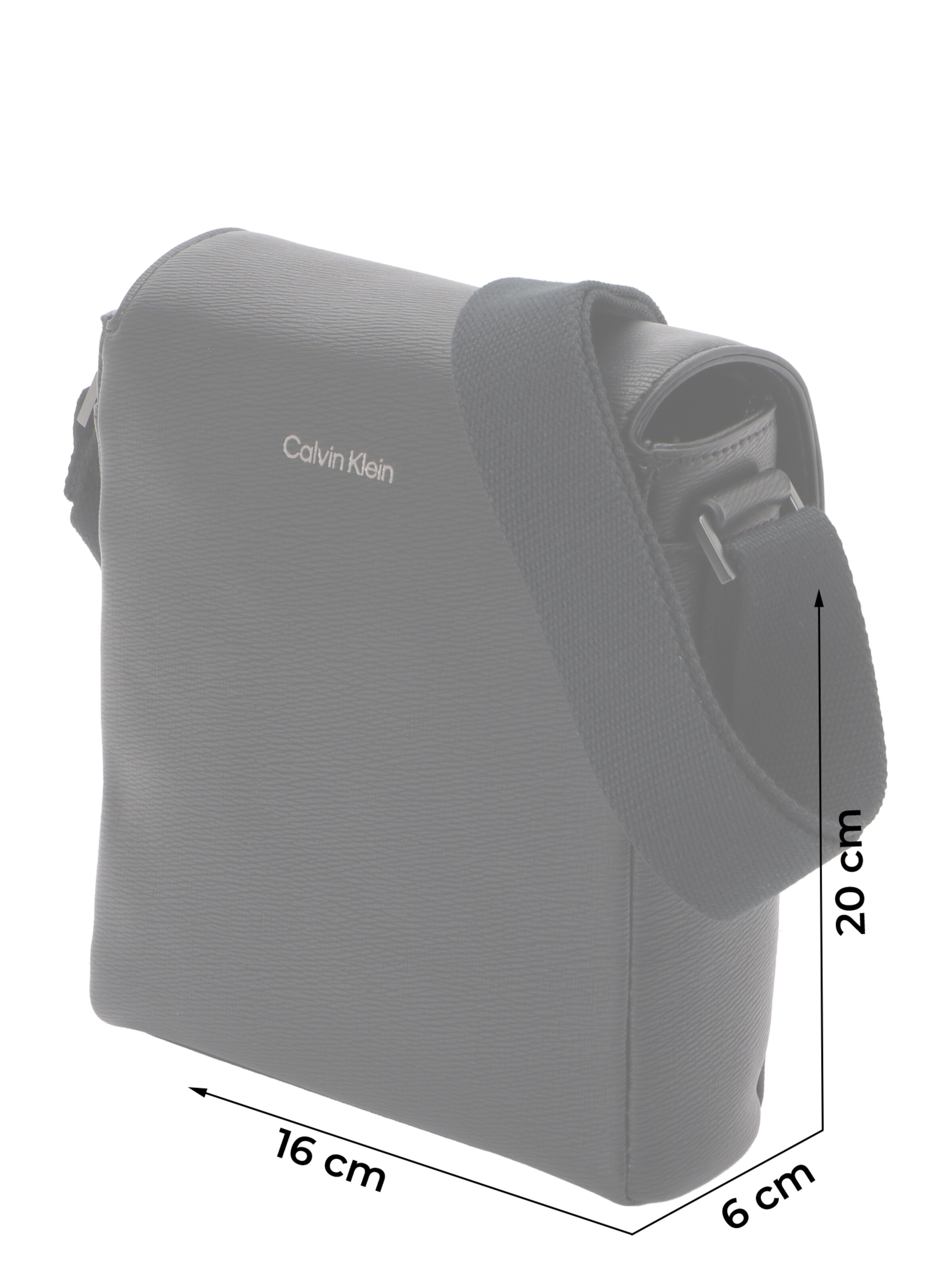 melns Calvin Klein Pleca soma 'REPORTER'