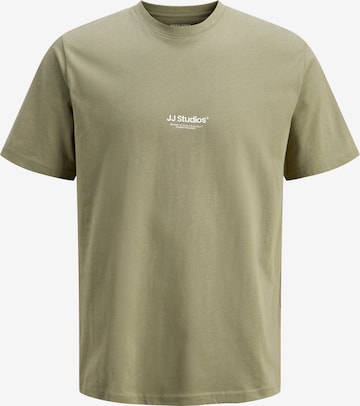 JACK & JONES T-shirt 'JJESOHO' i grå: framsida