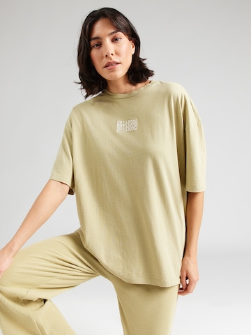 BILLABONGŠiroka majica 'In Full Motion' - zelena boja: prednji dio