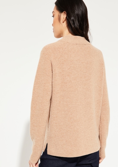 COMMA Pullover in beige | ABOUT YOU