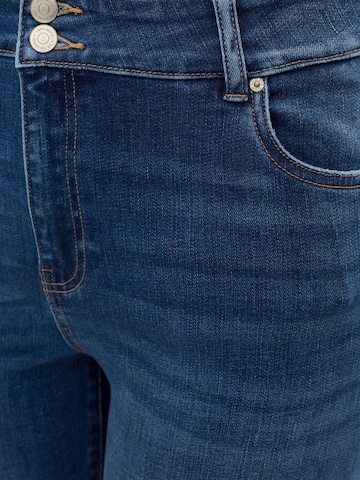 Vero Moda Curve - Acampanado Vaquero en azul