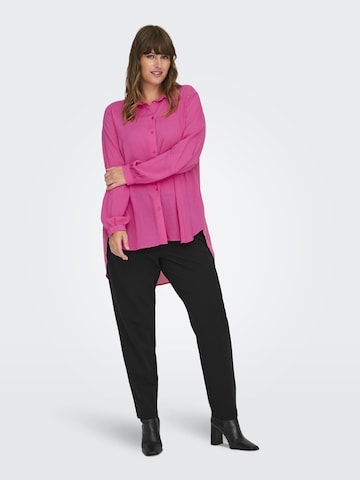 Camicia da donna 'Freyja' di ONLY Carmakoma in rosa