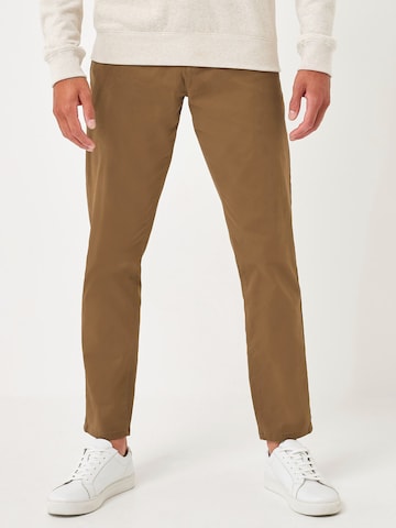 Next Regular Chino trousers in Brown: front