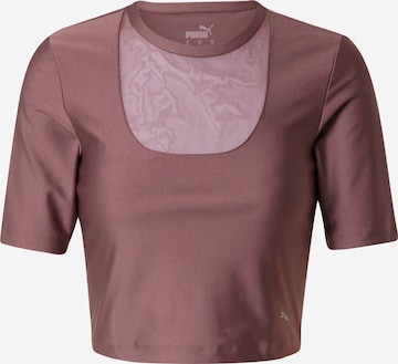 PUMA - Camisa funcionais 'Safari' em roxo: frente