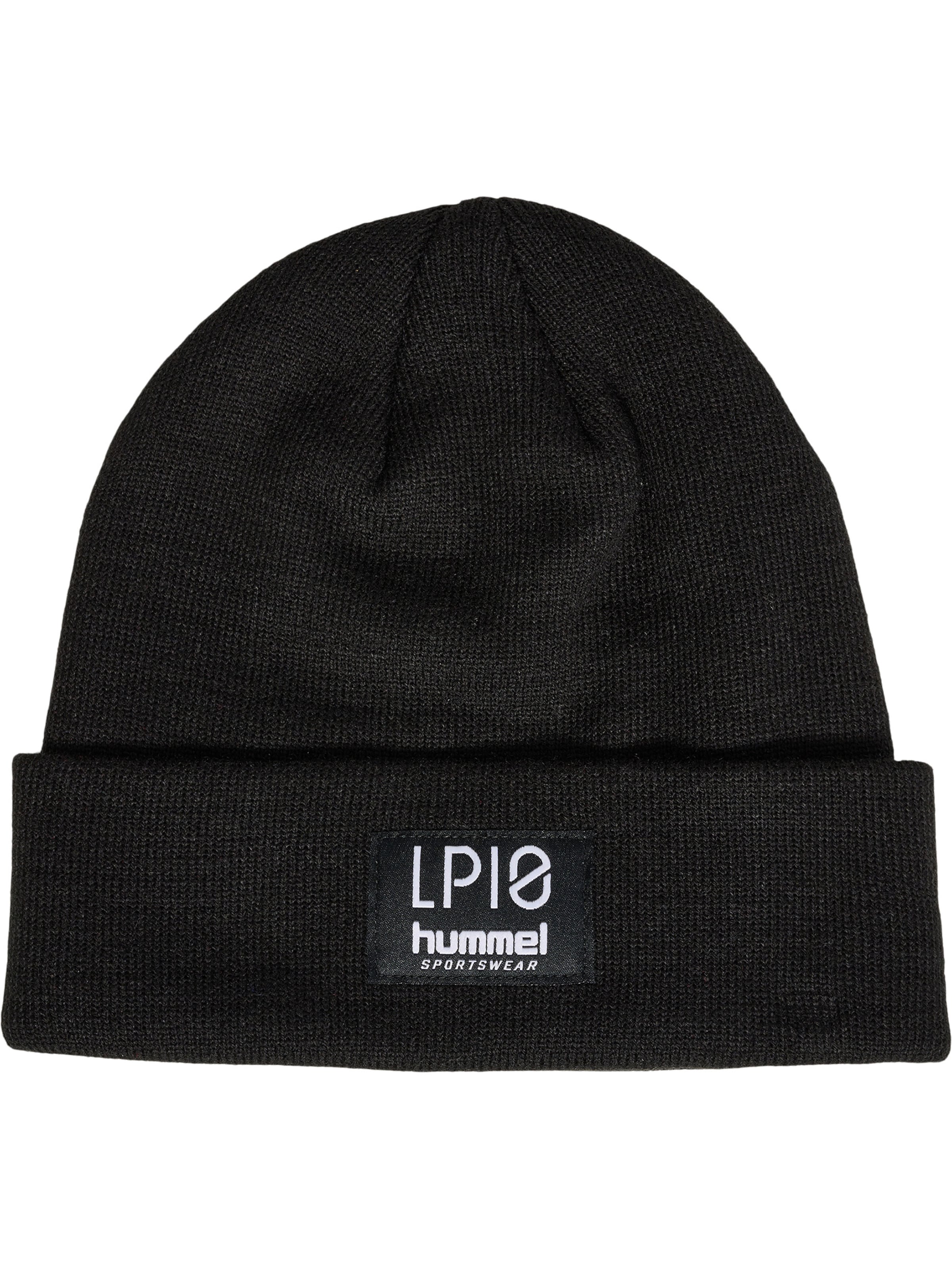 Hummel Mütze in Schwarz: Vorderseite