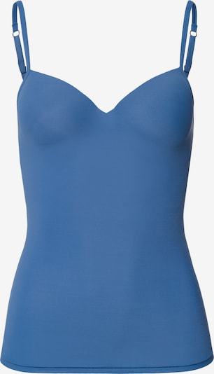 Hanro Schalen BH Top ' Allure ' in 70/A in blau, Produktansicht