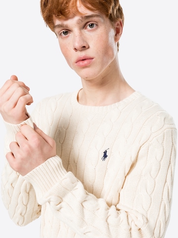 Regular fit Pullover 'Driver' di Polo Ralph Lauren in bianco