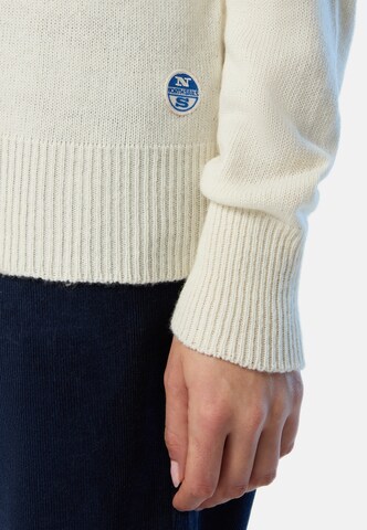 Pull-over North Sails en blanc