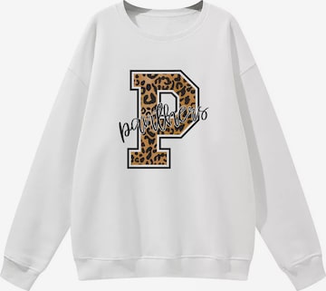 GORHEY - Sudadera en blanco: frente