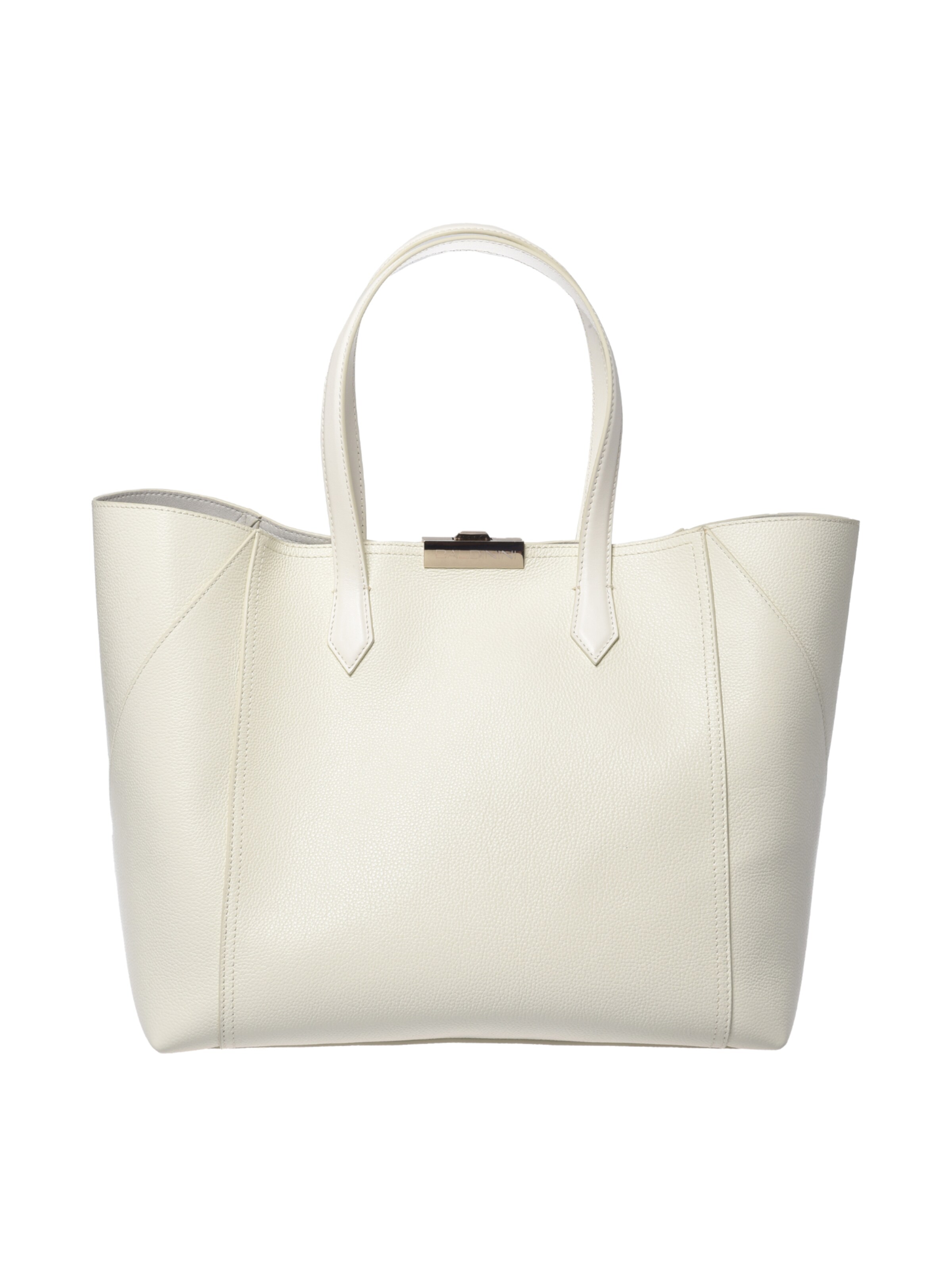 BALDININI Shopper in Weiß: Vorderseite