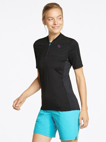 ZIENER Fahrradtrikot 'NELODI' in Schwarz