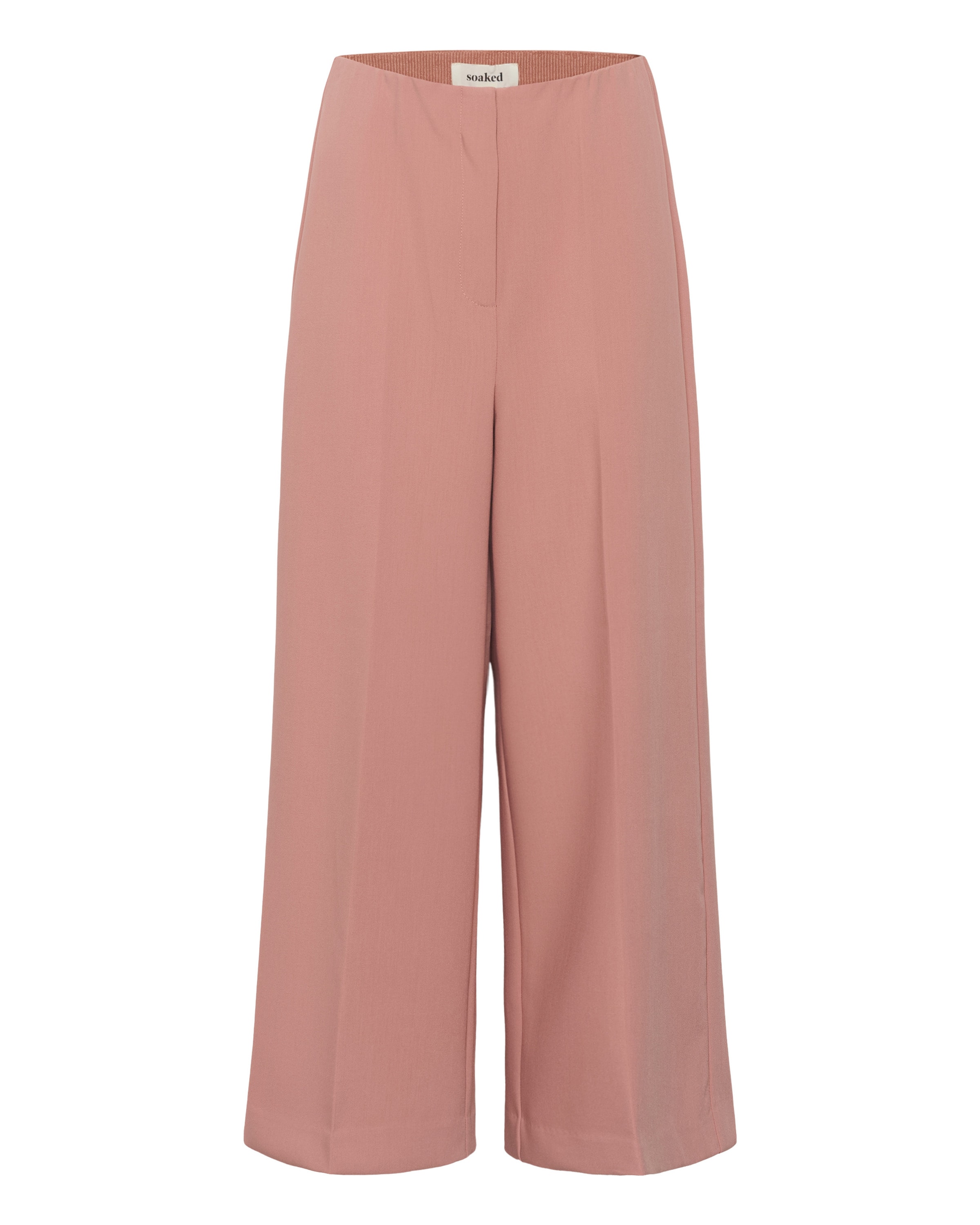 SOAKED IN LUXURY Loosefit Pantalon 'Corinne' in Roze: voorkant