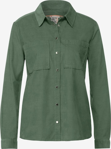 STREET ONE - Blusa en verde: frente