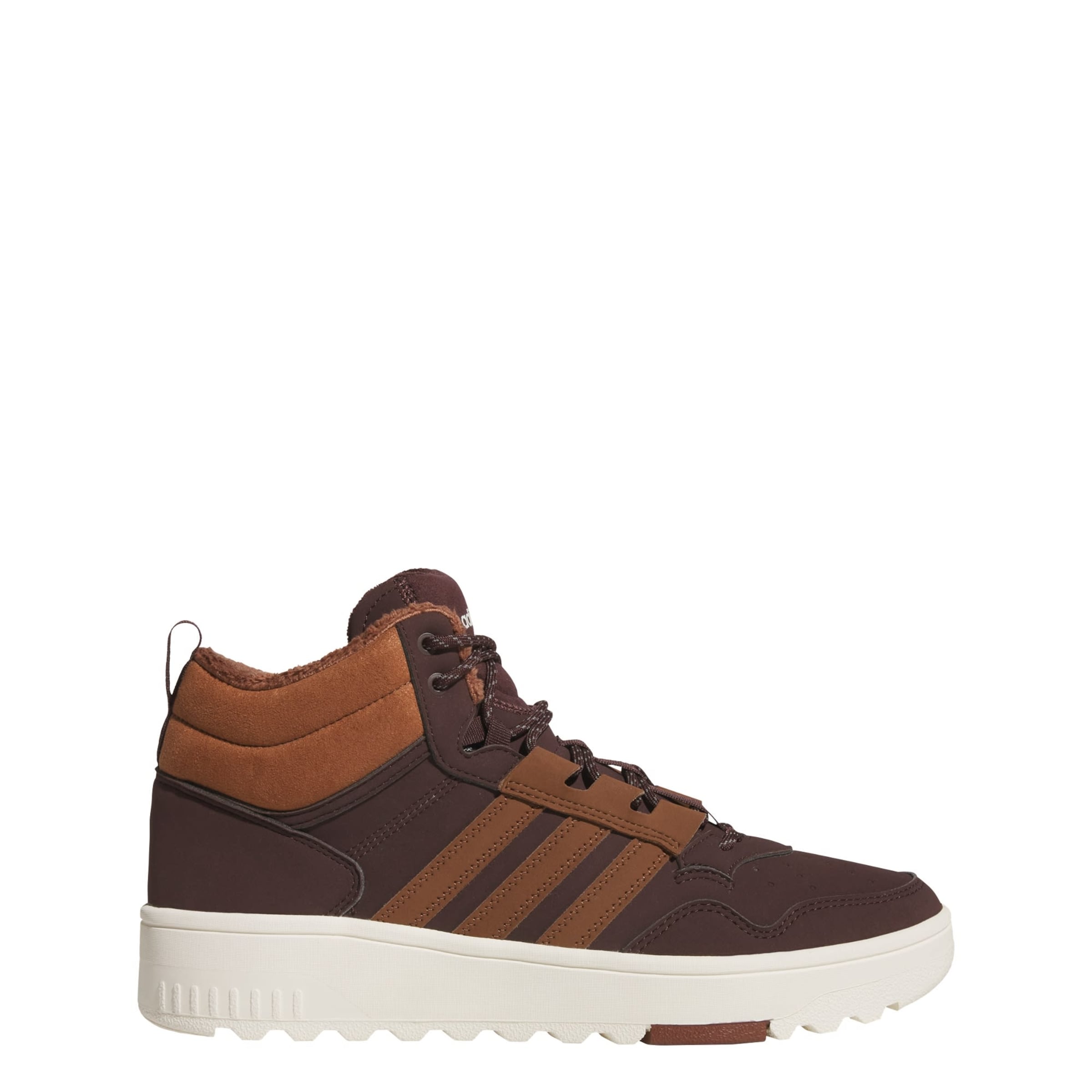 ADIDAS SPORTSWEAR - Botas com atacadores 'Hoops 4.0' em castanho