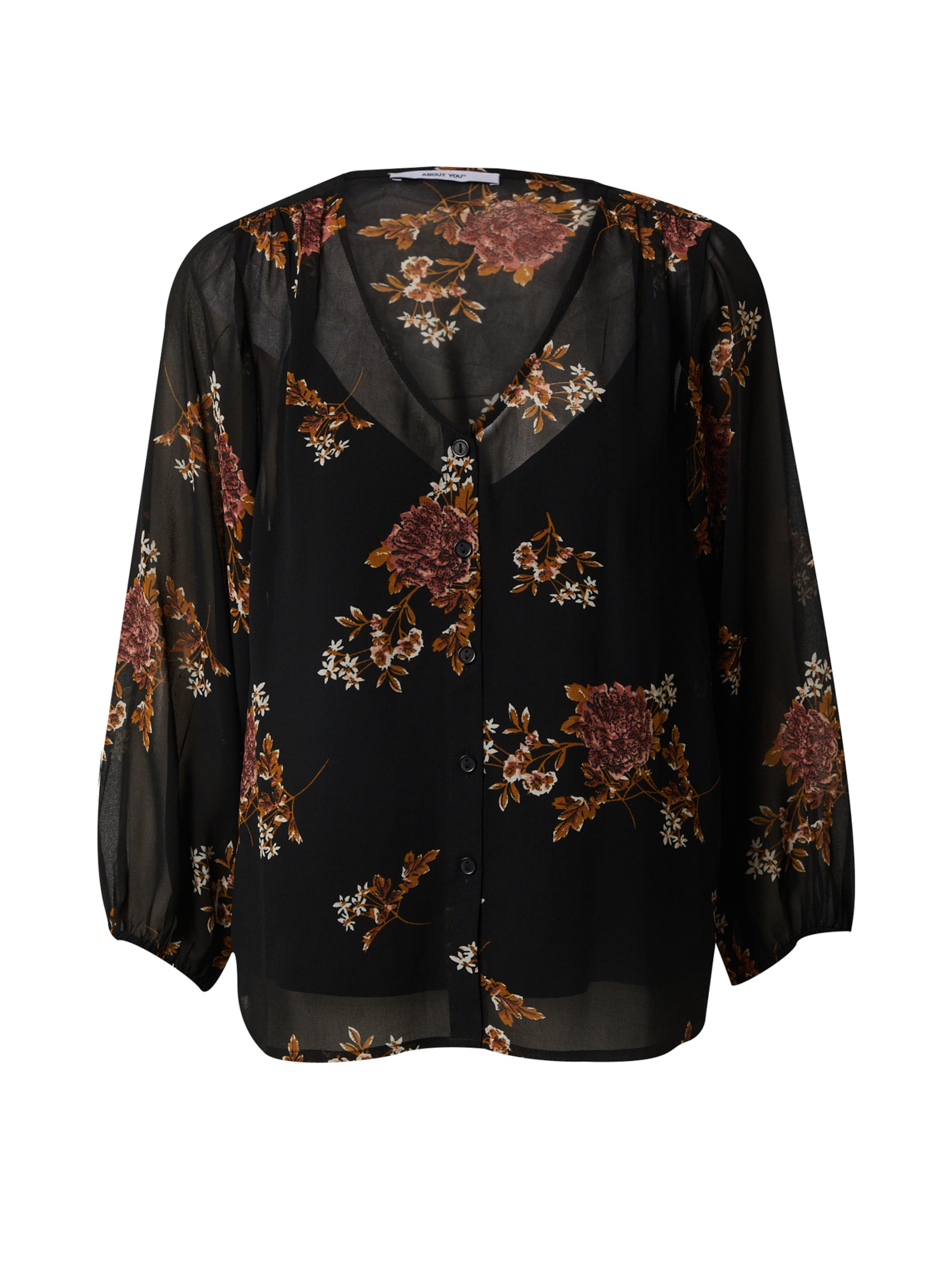 Camicia da donna 'Marissa' di ABOUT YOU in nero: frontale