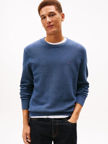 TOMMY HILFIGER Pullover 'Essential' in Blau: Vorderseite