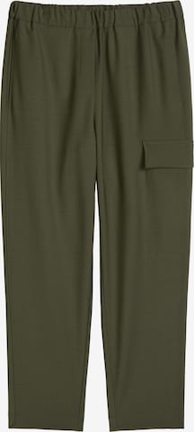 Regular Pantalon cargo Marc O'Polo en vert : devant