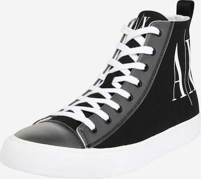 ARMANI EXCHANGE Sneaker in schwarz / weiß, Produktansicht