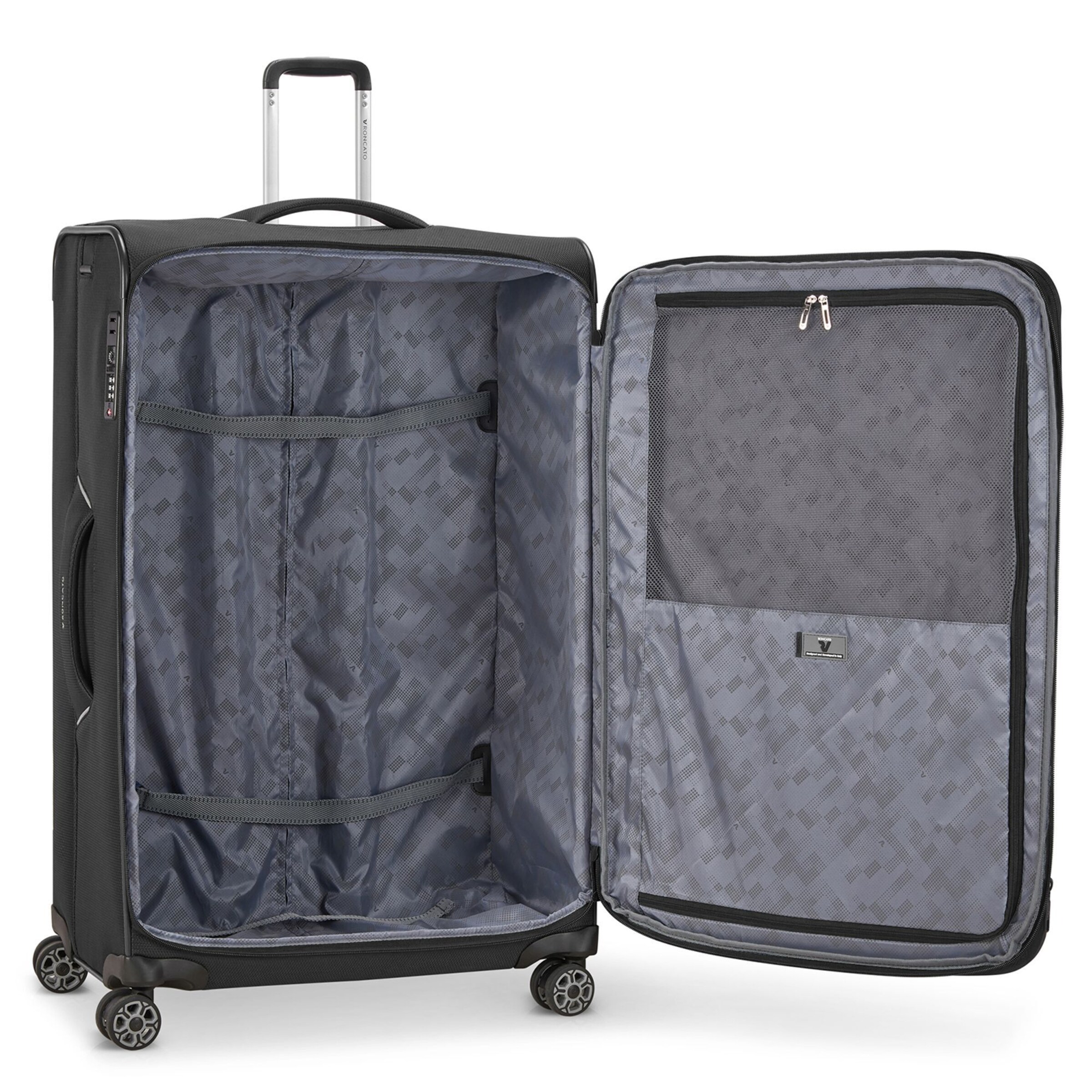 Roncato Trolley in Schwarz