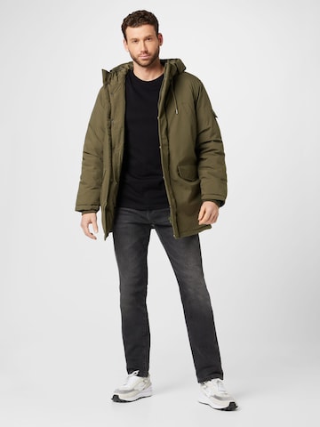 BURTON MENSWEAR LONDON Winterparka in Groen