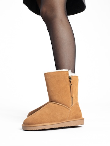 Gooce Snow Boots 'Tempe' in Brown