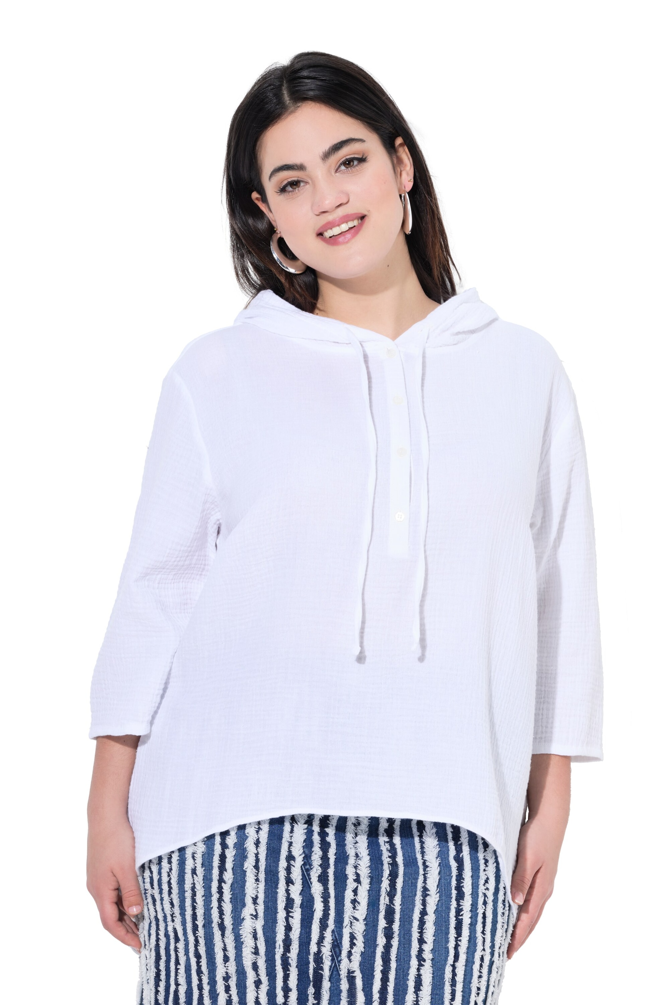 Angel of Style Tuniek in Wit: voorkant