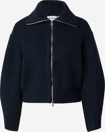 WEEKDAY Вязаная кофта 'Bea' в Синий: спереди