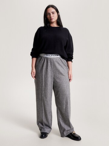 Tommy Hilfiger Curve Loosefit Broek in Grijs