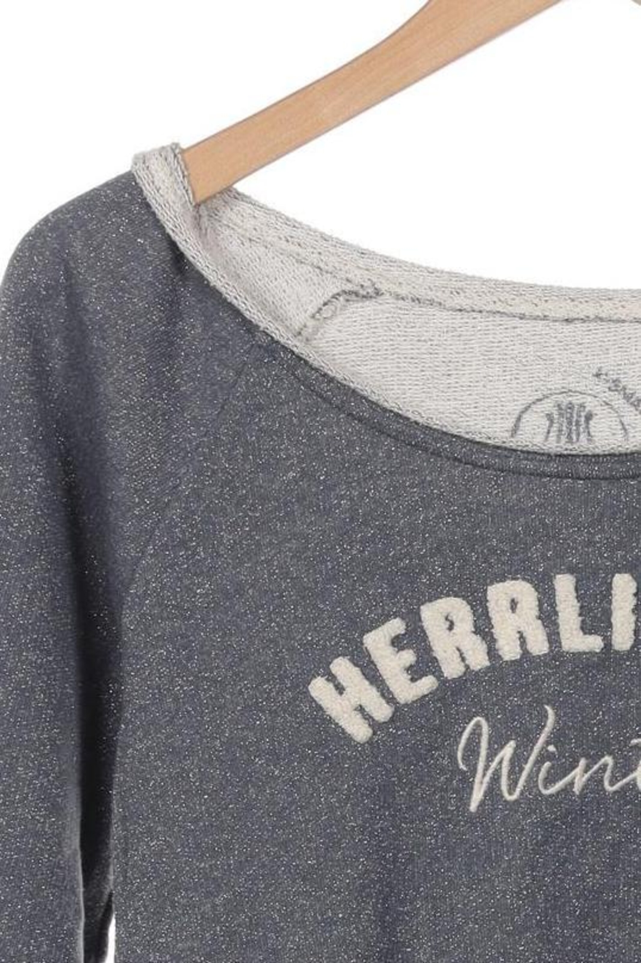 Herrlicher Sweatshirt & Zip-Up Hoodie in S in Blue