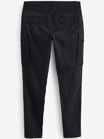 Next Slim fit Cargo trousers in Black