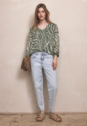 Street One Studio Blouse in Green