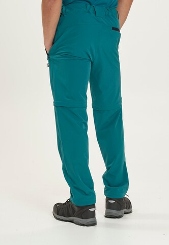 Whistler Regular Workout Pants 'SPENCER M Zip Off' in Blue