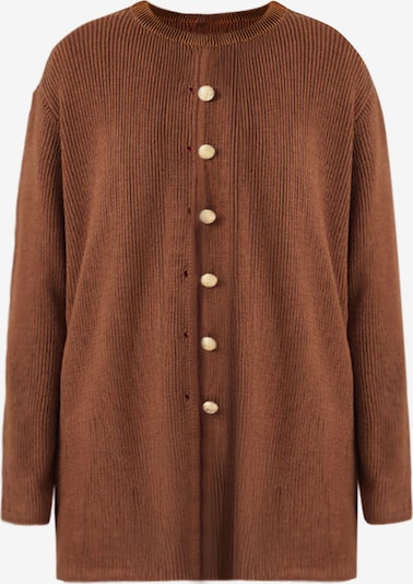 Touche Prive Strickjacke in braun, Produktansicht