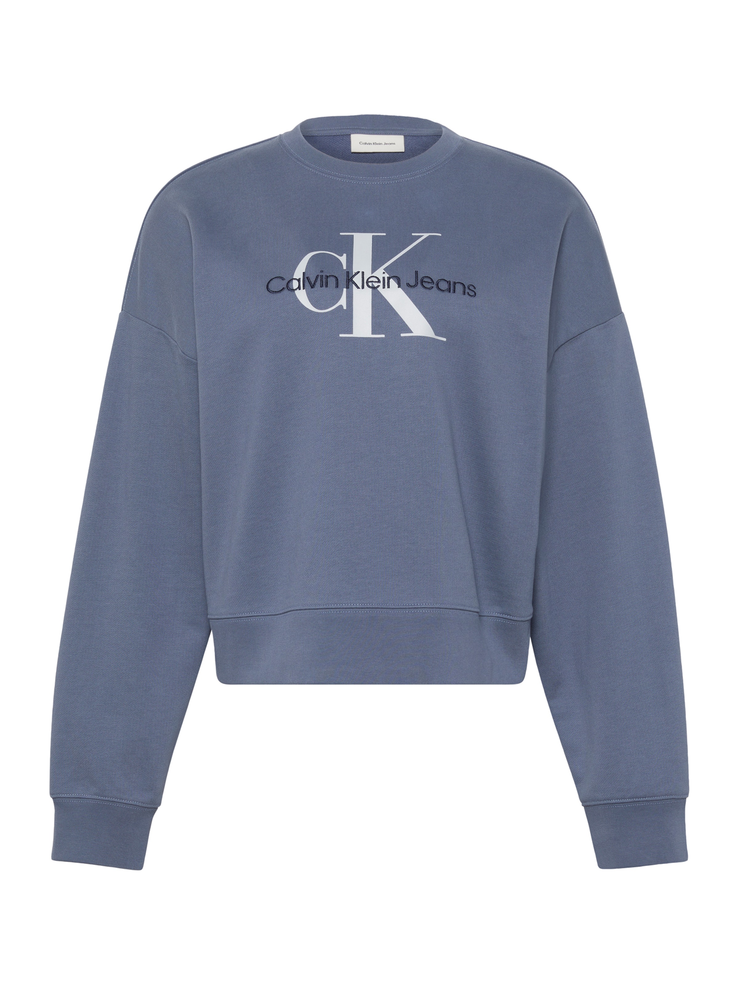 Calvin Klein Jeans Свитшот в Синий: спереди